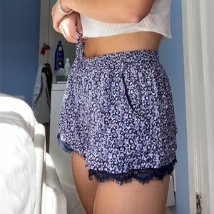 Flowered shorts
